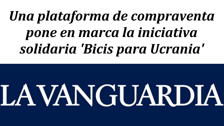 La Vanguardia | PortalBici