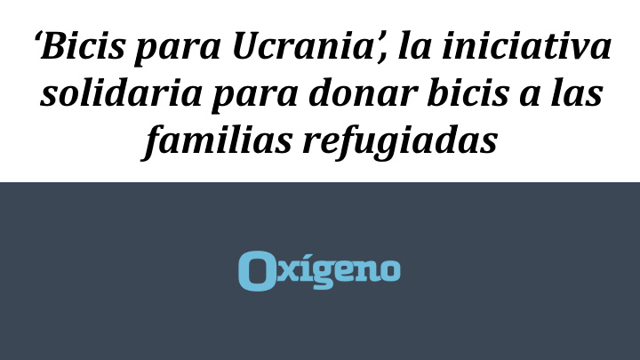Oxigeno | PortalBici